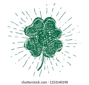 St. Patrick's Day set. Hand drawn illustrations