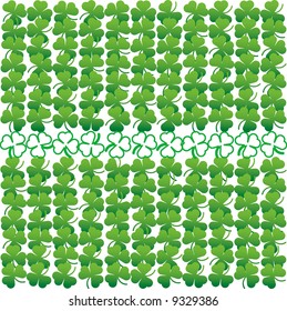 st patrick's day shamrock background - jpeg also available