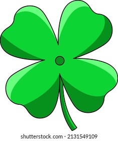 St. Patricks Day Shamrock Cartoon Clipart