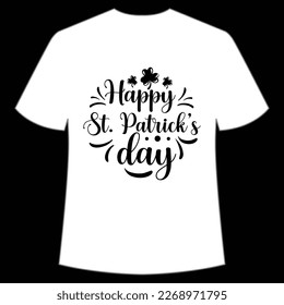 St. Patrick's Day Shirt Print Template, Lucky Charms, Irish, everyone has a little luck Typography Design