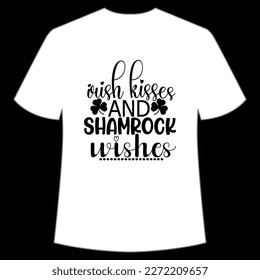 St. Patrick's Day Shirt Print Template, Lucky Charms, Irish, everyone has a little luck Typography Design
