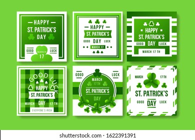 st patrick's day Social Media banner Template. Anyone can use This Design Easily.Promotional or greeting web banner for social media.