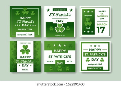 st patrick's day Social Media banner Template. Anyone can use This Design Easily.Promotional or greeting web banner for social media.