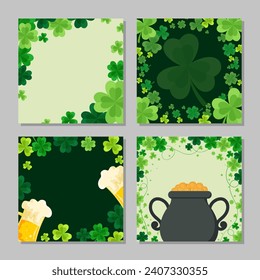 St Patrick's Day Social Media Card