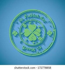 St. Patrick's Day stamp