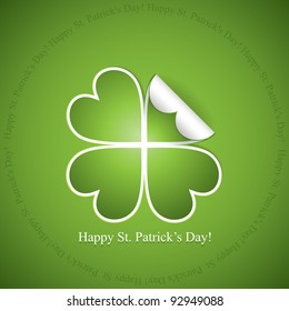 St. Patrick's day sticker