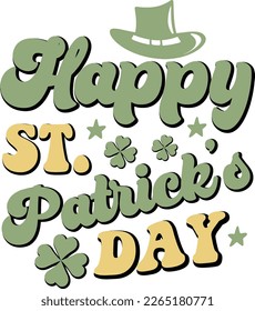 St. Patrick's Day Sublimation design. St. Patrick's Day SVG t-shirt design. Perfect for print items.