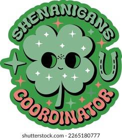 St. Patrick's Day Sublimation design. St. Patrick's Day SVG t-shirt design. Perfect for print items.
