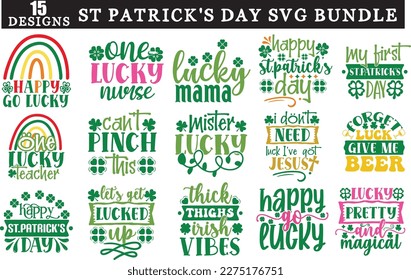 St Patrick's Day Svg Bundle, St Patrick's Day Svg design