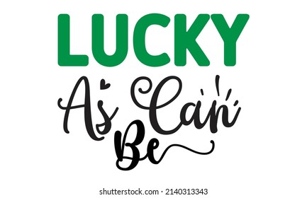 St Patrick's Day SVG Design Template