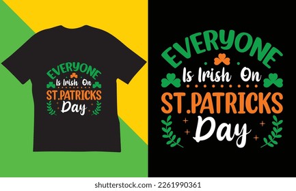 St. patrick's Day SVG Design. 