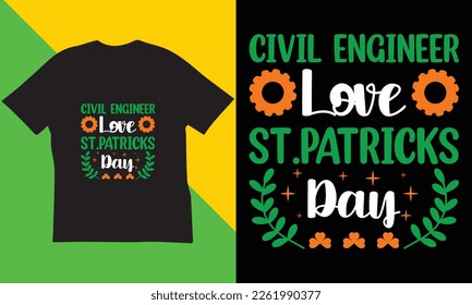 St. patrick's Day SVG Design. 