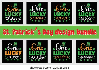 St . Patrick's day svg design