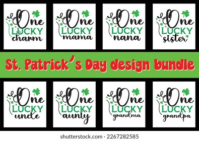 St . Patrick's day svg design