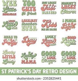 st patrick's day SVG And st patrick's day Sublimation And st patrick's day Retro Design and File eps format digital download
