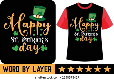 St . Patrick's day svg t shirt design
