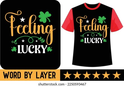 St . Patrick's day svg t shirt design