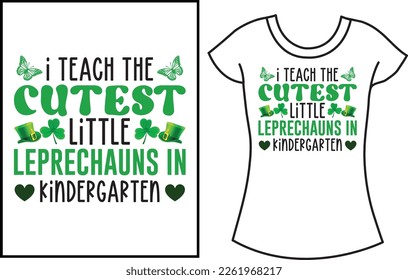 St- Patrick's Day SVG typography t shirt, Best green family gift t shirt design. Lucky shirt.
