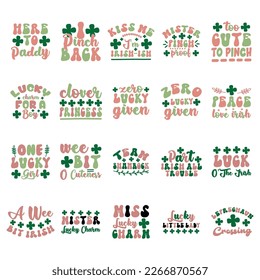 St. Patrick's Day SVG,T SHIRT DESIGN BUNDLE