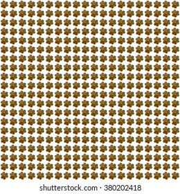 St. Patrick's day symbol pattern background vector