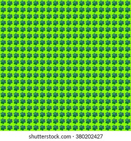 St. Patrick's day symbol pattern background vector