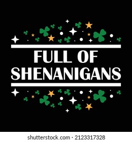 St. Patrick's Day T Shirt and Vector