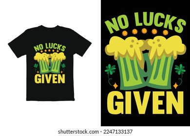 St Patricks Day T Shirt Design  vector. t shirt graphic quots