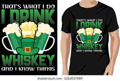 St Patrick's Day T Shirt Design 