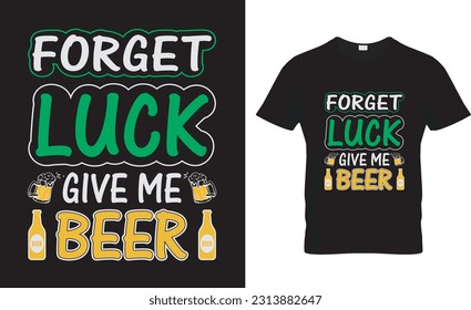 st patrick's day t shirt design  