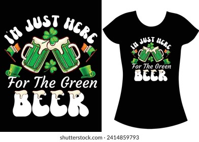 St- Patrick's Day t shirt design.