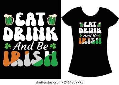 St- Patrick's Day t shirt design.