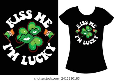 St. Patrick's Day t shirt design.