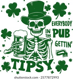 St Patrick's day t shirt design