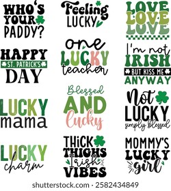 St. Patrick's Day T shirt Design, Patrick's Day Quotes Design Template