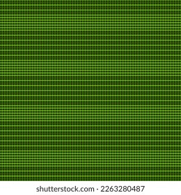 St. Patricks day tartan plaid. Scottish pattern in green and black cage. Scottish cage. Traditional Scottish checkered background. Seamless fabric texture. Vector seamless pattern