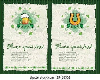 St. Patrick's Day  textured backgrounds. To see similar, please VISIT MY GALLERY.