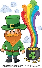 St Patricks Day theme image 6 - eps10 vector illustration.