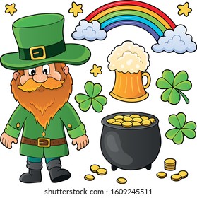 St Patricks Day theme set 1 - eps10 vector illustration.