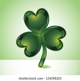 St. Patrick's Day Translucent Clover