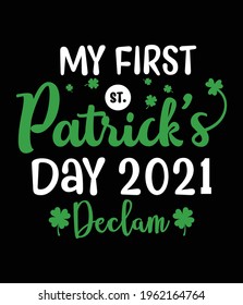 St Patrick's Day t-shirt design for print on demand, Merch by Amazon, Shopify.