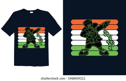 St. Patrick's Day T-shirt Design. Best Typography Vector T shirt Design Ready for screen print, poster, mug and apparel.