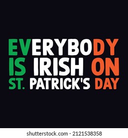 St. Patrick's Day T-Shirt Design Template