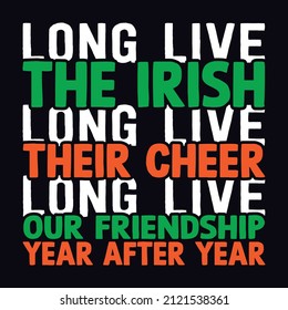 St. Patrick's Day T-Shirt Design Template