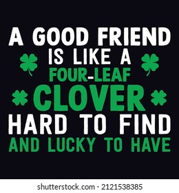 St. Patrick's Day T-Shirt Design Template