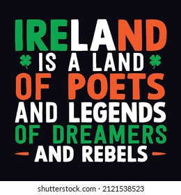 St. Patrick's Day T-Shirt Design Template