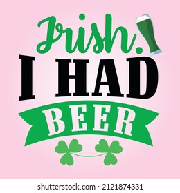 St Patrick's Day t-shirt design