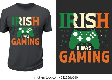 St Patrick's day T-shirt design Vector template