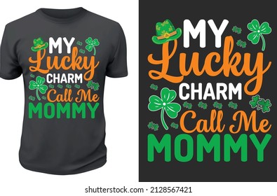 St Patrick's day T-shirt design Vector template