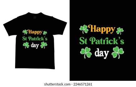 St Patrick's day t-shirt design new and modern creative design.