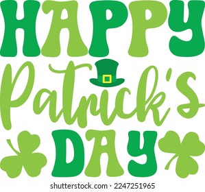 St Patrick's Day T-shirt design, Vector graphics, typographic posters, or banners.